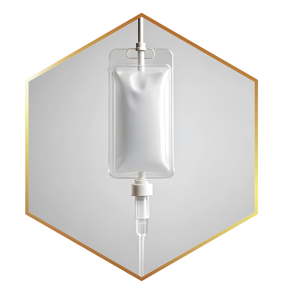 frame of IV sedation bag