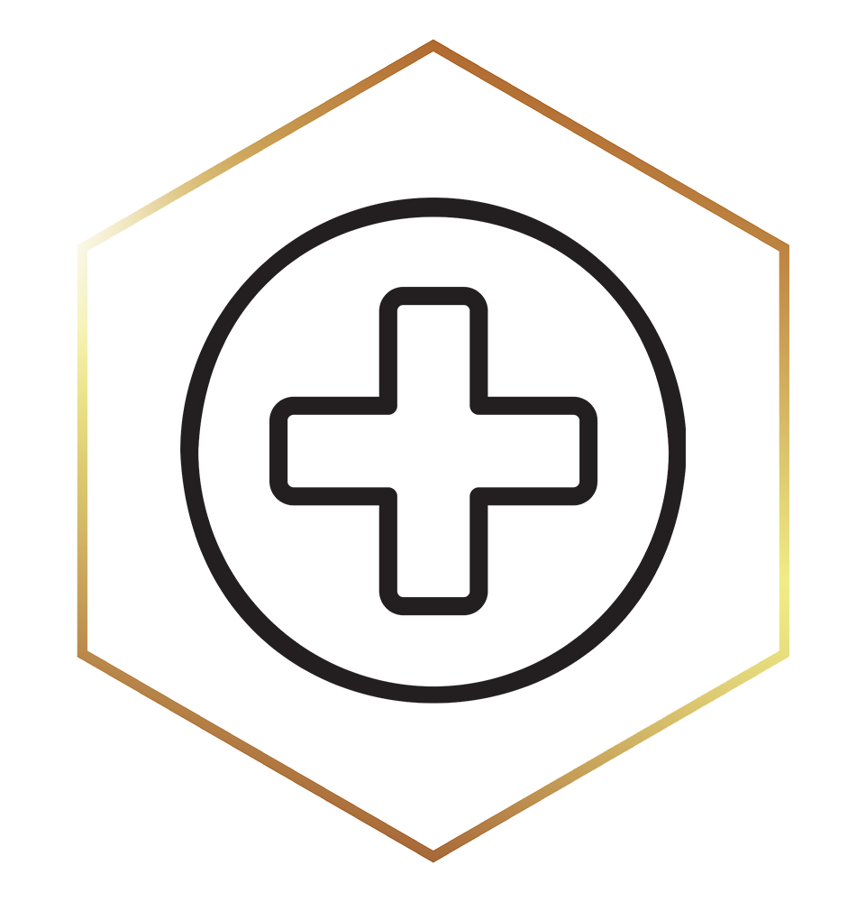 frame of medical cross